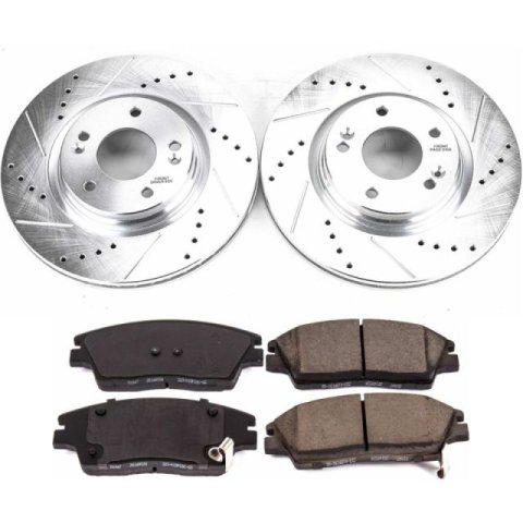 Power Stop 17-19 Hyundai Elantra Front Z23 Evolution Sport Brake Kit thumbnail 1