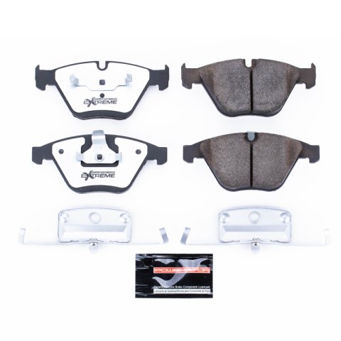 Power Stop 2011 BMW 1 Series M Front Z26 Extreme Street Brake Pads w/Hardware thumbnail 1