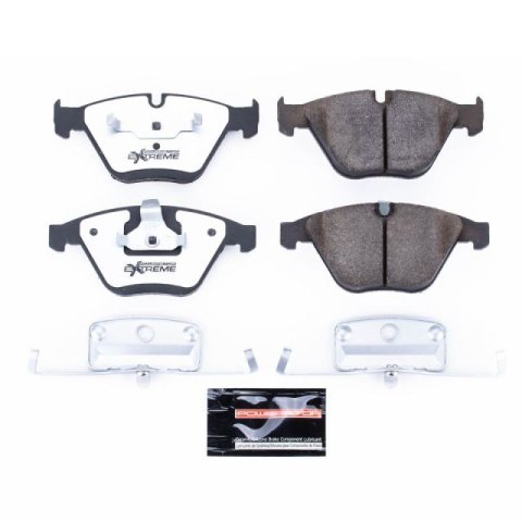 Power Stop 2011 BMW 1 Series M Front Z26 Extreme Street Brake Pads w/Hardware thumbnail 2