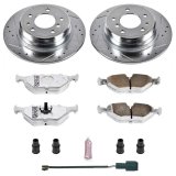 Power Stop 90-95 BMW 525i Rear Z26 Street Warrior Brake Kit thumbnail 1
