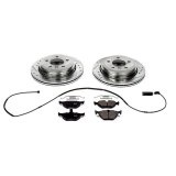 Power Stop 01-05 BMW 325xi Rear Z23 Evolution Sport Brake Kit thumbnail 1
