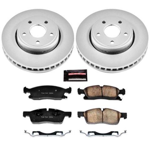 Power Stop 11-19 Dodge Durango Front Z17 Evolution Geomet Coated Brake Kit thumbnail 3