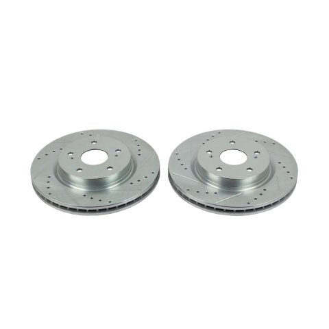 Power Stop 06-13 Suzuki Grand Vitara Front Evolution Drilled & Slotted Rotors - Pair thumbnail 1