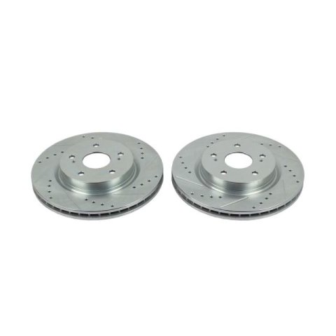 Power Stop 06-13 Suzuki Grand Vitara Front Evolution Drilled & Slotted Rotors - Pair thumbnail 2