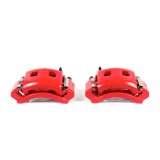 Power Stop 98-02 Dodge Ram 1500 Van Front Red Calipers w/Brackets - Pair thumbnail 1