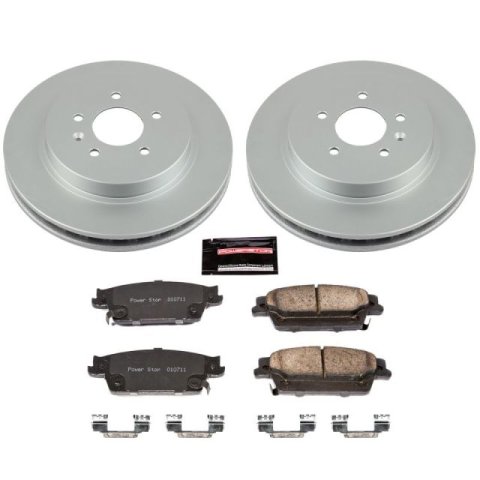 Power Stop 06-07 Cadillac CTS Rear Z17 Evolution Geomet Coated Brake Kit thumbnail 1