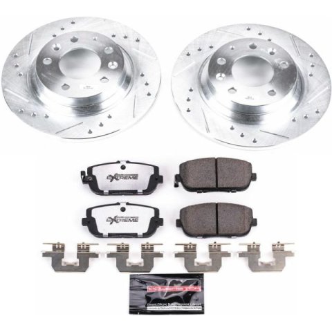 Power Stop 06-15 Mazda MX-5 Miata Rear Z26 Street Warrior Brake Kit thumbnail 1