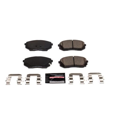 Power Stop 2018 Hyundai Elantra GT Front Z23 Evolution Sport Brake Pads w/Hardware thumbnail 2