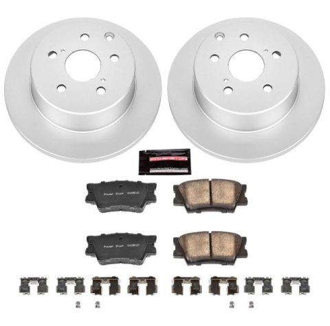 Power Stop 10-12 Lexus HS250h Rear Z17 Evolution Geomet Coated Brake Kit thumbnail 1