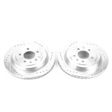 Power Stop 13-18 Cadillac ATS Rear Evolution Drilled & Slotted Rotors - Pair thumbnail 1