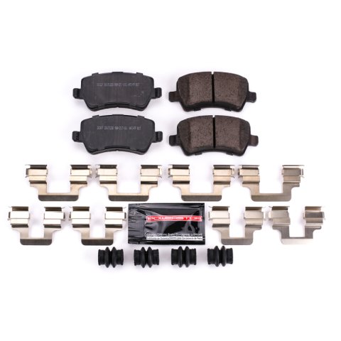 Power Stop 13-15 Land Rover LR2 Rear Z23 Evolution Sport Brake Pads w/Hardware thumbnail 1