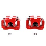 Power Stop 07-12 Lexus ES350 Rear Red Calipers w/Brackets - Pair thumbnail 2