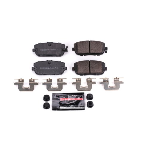 Power Stop 17-19 Fiat 124 Spider Rear Z23 Evolution Sport Brake Pads w/Hardware thumbnail 1