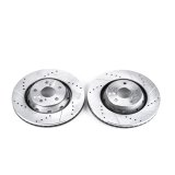 Power Stop 09-16 Toyota Venza Front Evolution Drilled & Slotted Rotors - Pair thumbnail 1