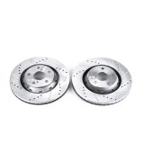 Power Stop 09-16 Toyota Venza Front Evolution Drilled & Slotted Rotors - Pair thumbnail 2