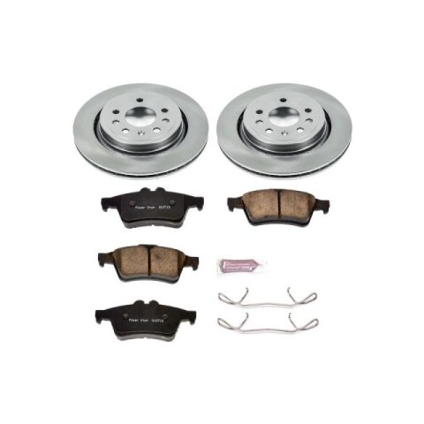 Power Stop 03-11 Saab 9-3 Rear Autospecialty Brake Kit thumbnail 1