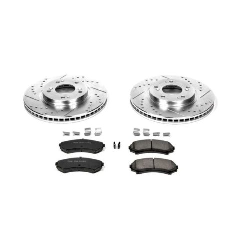 Power Stop 04-11 Mitsubishi Endeavor Front Z23 Evolution Sport Brake Kit thumbnail 1
