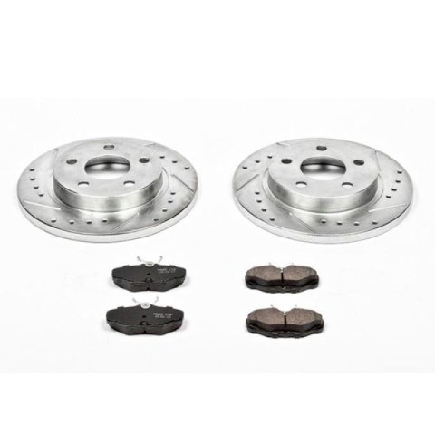 Power Stop 93-05 Ford Taurus Rear Z23 Evolution Sport Brake Kit thumbnail 1