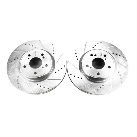Power Stop 2018 Honda Accord Front Evolution Drilled & Slotted Rotors - Pair thumbnail 5