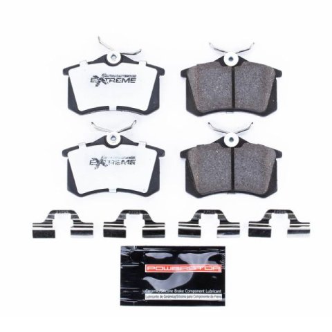 Power Stop 10-13 Audi A3 Rear Z26 Extreme Street Brake Pads w/Hardware thumbnail 2
