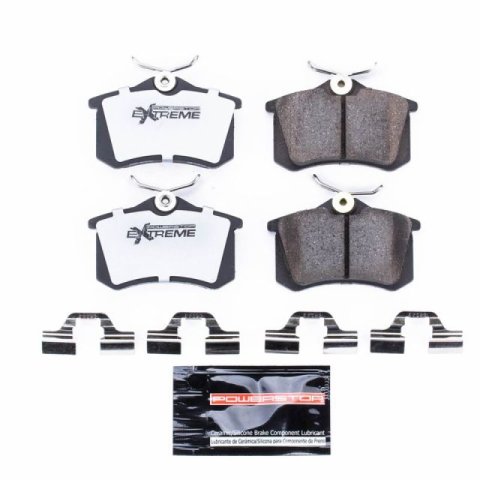 Power Stop 03-04 Audi A4 Rear Z26 Extreme Street Brake Pads w/Hardware thumbnail 2