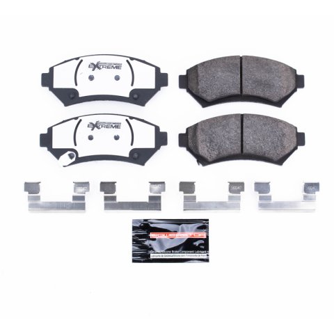 Power Stop 97-05 Buick Century Front Z26 Extreme Street Brake Pads w/Hardware thumbnail 1