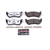 Power Stop 06-10 Ford Explorer Rear Z36 Truck & Tow Brake Pads w/Hardware thumbnail 1