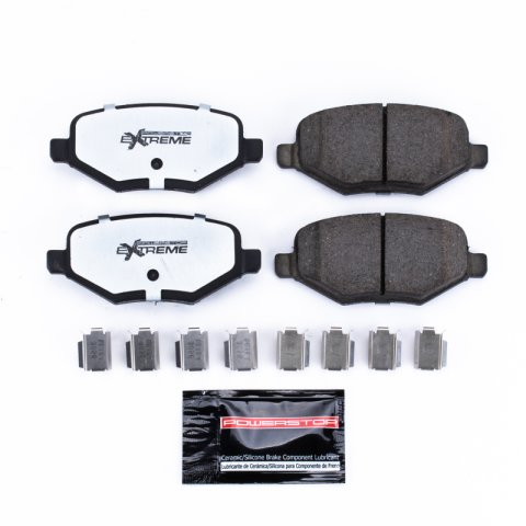 Power Stop 11-13 Ford Edge Rear Z36 Truck & Tow Brake Pads w/Hardware thumbnail 1