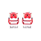 Power Stop 03-07 Honda Accord Front Red Calipers w/Brackets - Pair thumbnail 1
