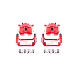 Power Stop 03-07 Honda Accord Front Red Calipers w/Brackets - Pair thumbnail 2