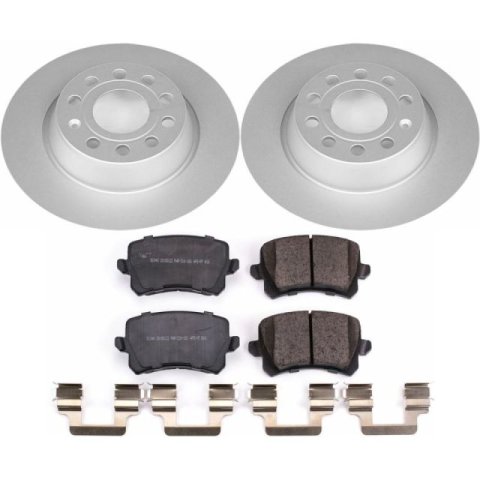 Power Stop 2015 Audi Q3 Rear Z23 Evolution Sport Coated Brake Kit thumbnail 1