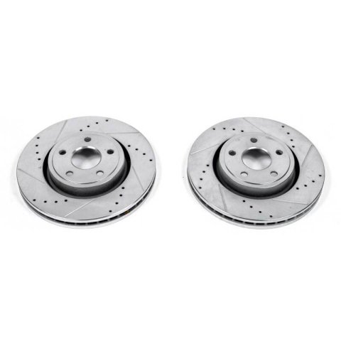 Power Stop 11-19 Dodge Durango Front Evolution Drilled & Slotted Rotors - Pair thumbnail 2