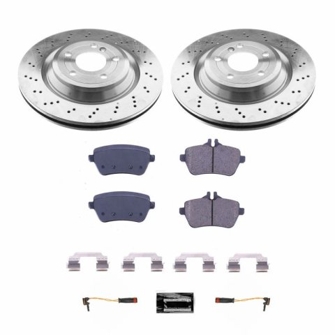 Power Stop 15-16 Mercedes-Benz SL400 Rear Autospecialty Brake Kit thumbnail 1