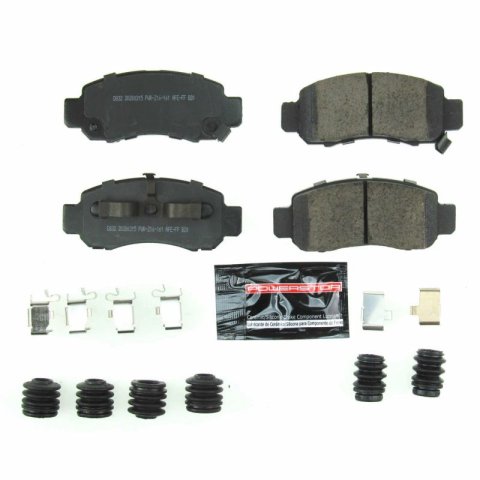 Power Stop 00-06 Honda Insight Front Z23 Evolution Sport Brake Pads w/Hardware thumbnail 2