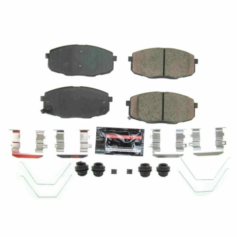 Power Stop 2018 Hyundai Elantra GT Front Z23 Evolution Sport Brake Pads w/Hardware thumbnail 2