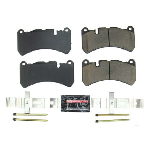 Power Stop 17-18 Alfa Romeo Giulia Front Z23 Evolution Sport Brake Pads w/Hardware thumbnail 1