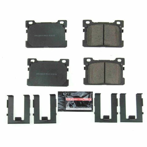 Power Stop 17-19 Genesis G90 Rear Z23 Evolution Sport Brake Pads w/Hardware thumbnail 2