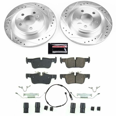Power Stop 16-19 BMW X1 Rear Z23 Evolution Sport Brake Kit thumbnail 1