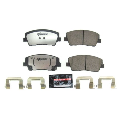 Power Stop 2019 Genesis G70 Front Z26 Extreme Street Brake Pads w/Hardware thumbnail 1