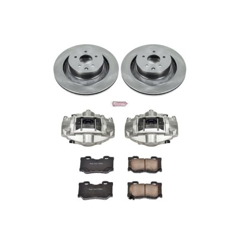 Power Stop 08-13 Infiniti G37 Rear Autospecialty Brake Kit w/Calipers thumbnail 1
