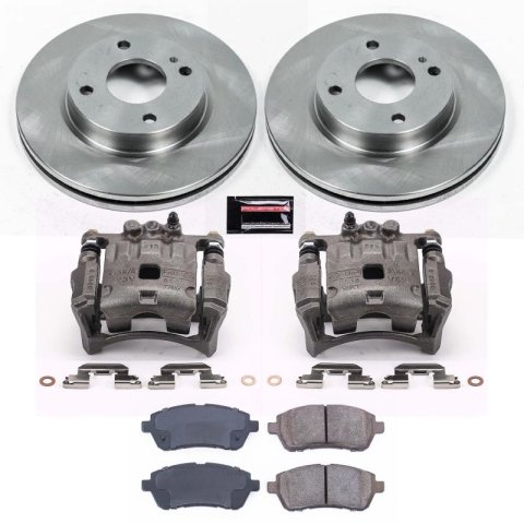 Power Stop 11-19 Ford Fiesta Front Autospecialty Brake Kit w/Calipers thumbnail 2