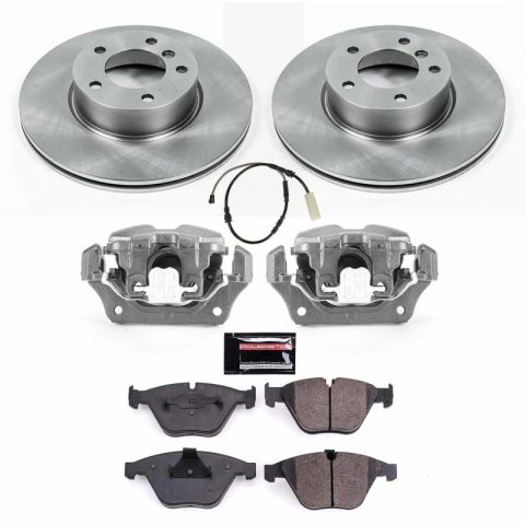 Power Stop 13-15 BMW X1 Front Autospecialty Brake Kit w/Calipers thumbnail 1