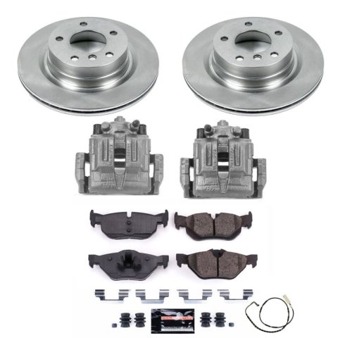 Power Stop 2006 BMW 325i Rear Autospecialty Brake Kit w/Calipers thumbnail 1