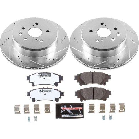 Power Stop 19-13 Lexus GS350 Rear Z26 Street Warrior Brake Kit w/Calipers thumbnail 3