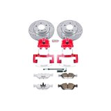 Power Stop 01-05 BMW 325xi Front Z26 Street Warrior Brake Kit w/Calipers thumbnail 1