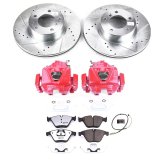 Power Stop 13-15 BMW X1 Front Z26 Street Warrior Brake Kit w/Calipers thumbnail 1
