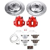 Power Stop 2006 BMW 330Ci Rear Z26 Street Warrior Brake Kit w/Calipers thumbnail 1