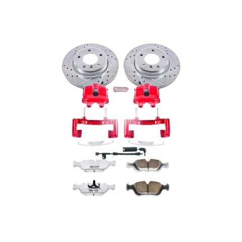 Power Stop 2000 BMW 323i Front Z26 Street Warrior Brake Kit w/Calipers thumbnail 1