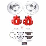 Power Stop 2006 BMW 330i Rear Z26 Street Warrior Brake Kit w/Calipers thumbnail 1