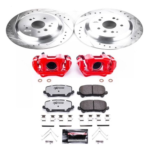 Power Stop 14-16 Acura MDX Rear Z36 Truck & Tow Brake Kit w/Calipers thumbnail 2